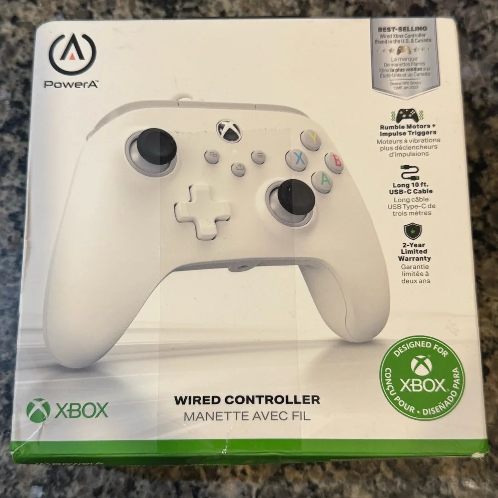 🆕Power A Wired Controller for Xbox Series X|S - White - Picture 7 of 12